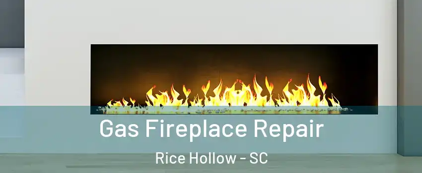 Gas Fireplace Repair Rice Hollow - SC