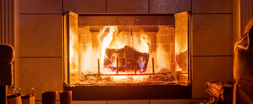 Mendota Hearth Landscape Fireplace Installation in Ashley Forest, South Carolina