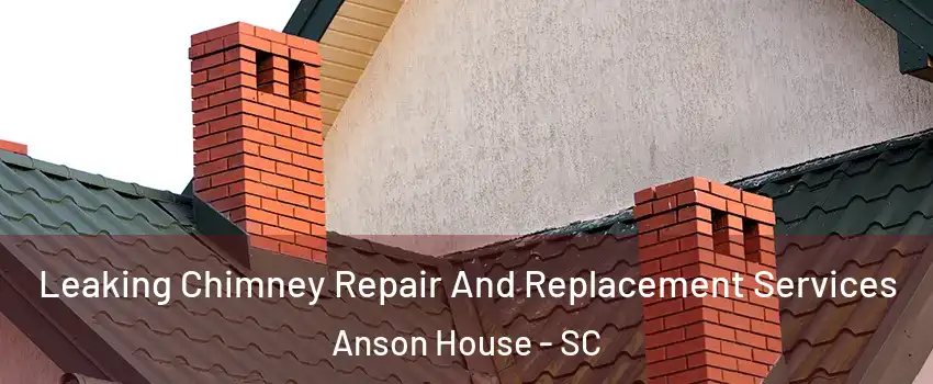 Leaking Chimney Repair And Replacement Services Anson House - SC