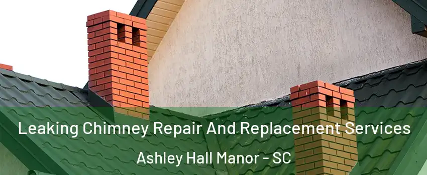 Leaking Chimney Repair And Replacement Services Ashley Hall Manor - SC