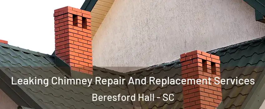 Leaking Chimney Repair And Replacement Services Beresford Hall - SC