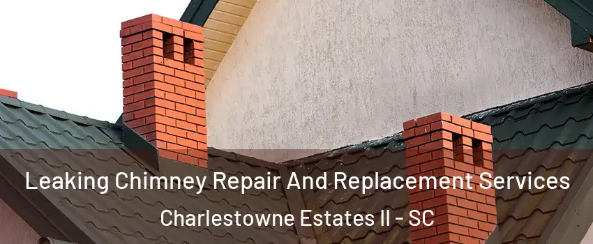 Leaking Chimney Repair And Replacement Services Charlestowne Estates II - SC