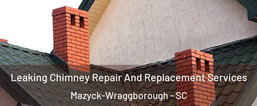 Leaking Chimney Repair And Replacement Services Mazyck-Wraggborough - SC