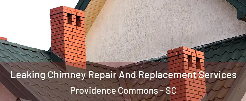 Leaking Chimney Repair And Replacement Services Providence Commons - SC