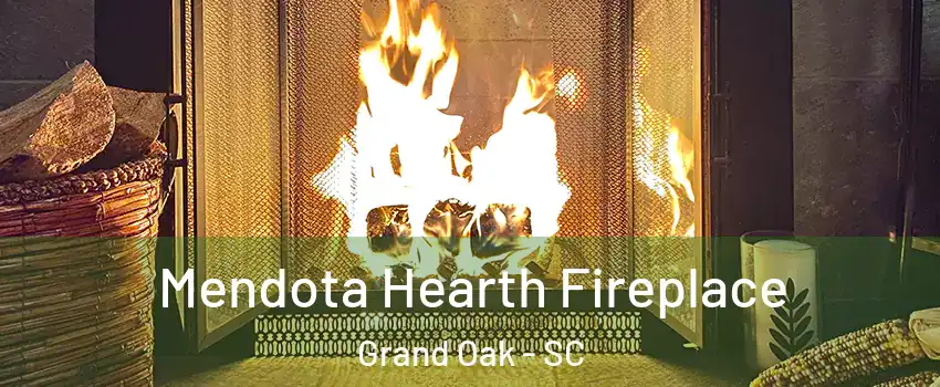 Mendota Hearth Fireplace Grand Oak - SC