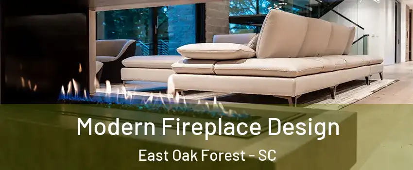 Modern Fireplace Design East Oak Forest - SC