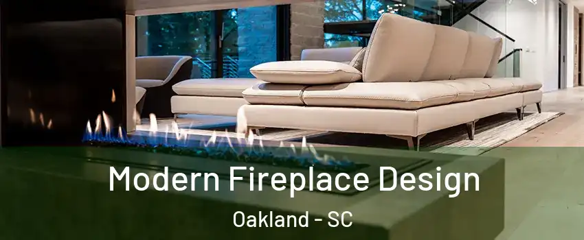 Modern Fireplace Design Oakland - SC