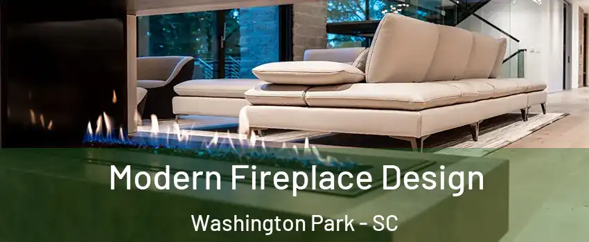 Modern Fireplace Design Washington Park - SC