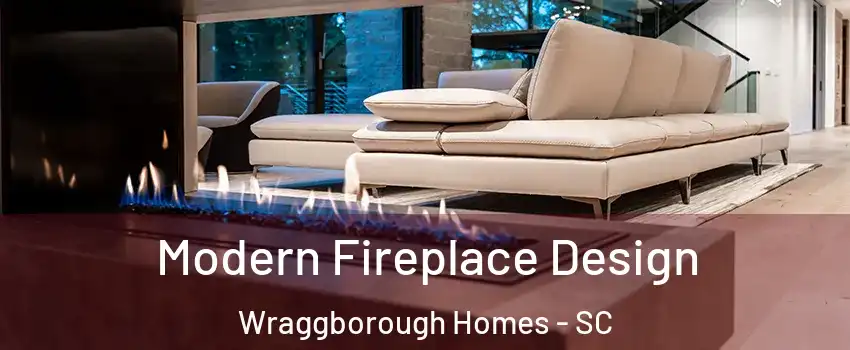 Modern Fireplace Design Wraggborough Homes - SC