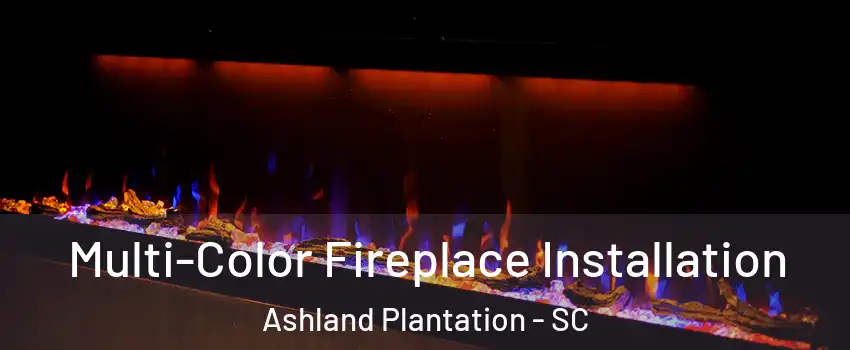 Multi-Color Fireplace Installation Ashland Plantation - SC