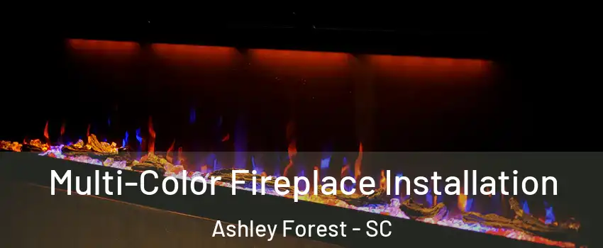 Multi-Color Fireplace Installation Ashley Forest - SC