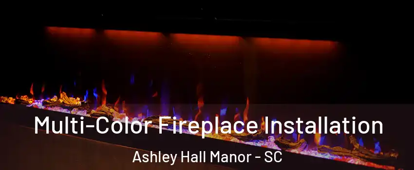 Multi-Color Fireplace Installation Ashley Hall Manor - SC