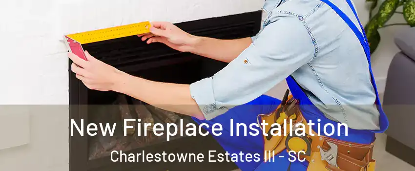 New Fireplace Installation Charlestowne Estates III - SC