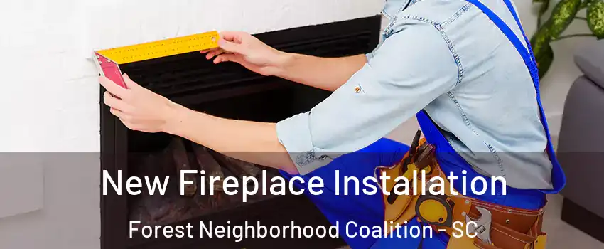 New Fireplace Installation Forest Neighborhood Coalition - SC