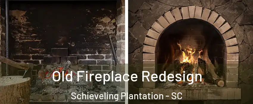 Old Fireplace Redesign Schieveling Plantation - SC