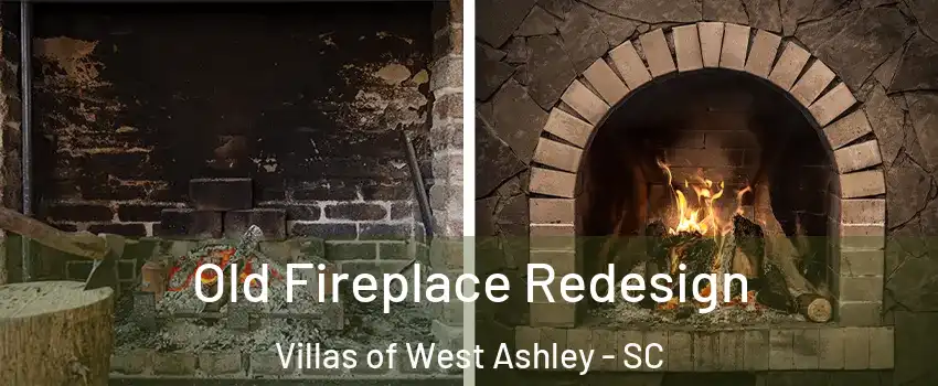 Old Fireplace Redesign Villas of West Ashley - SC