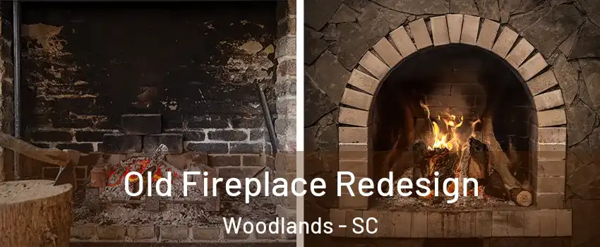 Old Fireplace Redesign Woodlands - SC