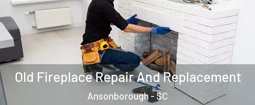 Old Fireplace Repair And Replacement Ansonborough - SC