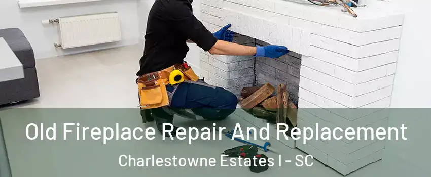 Old Fireplace Repair And Replacement Charlestowne Estates I - SC