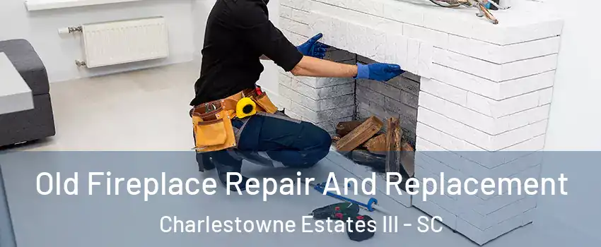 Old Fireplace Repair And Replacement Charlestowne Estates III - SC