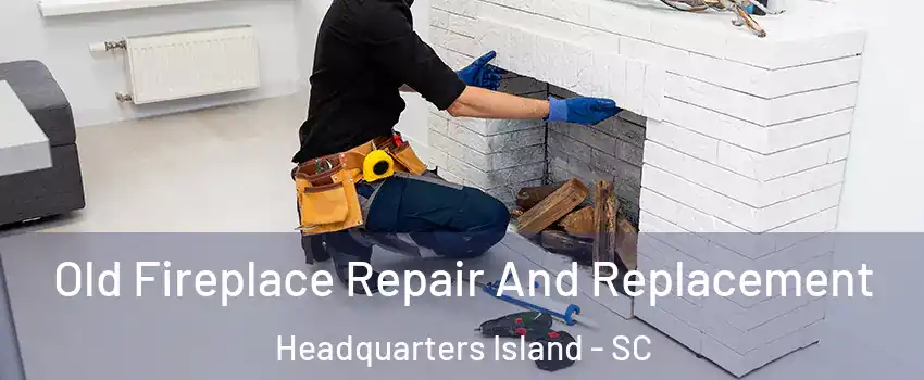 Old Fireplace Repair And Replacement Headquarters Island - SC