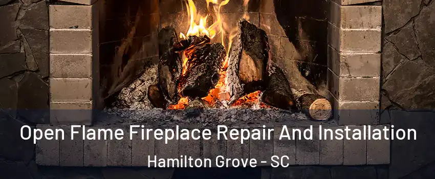 Open Flame Fireplace Repair And Installation Hamilton Grove - SC