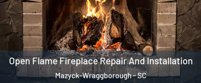 Open Flame Fireplace Repair And Installation Mazyck-Wraggborough - SC