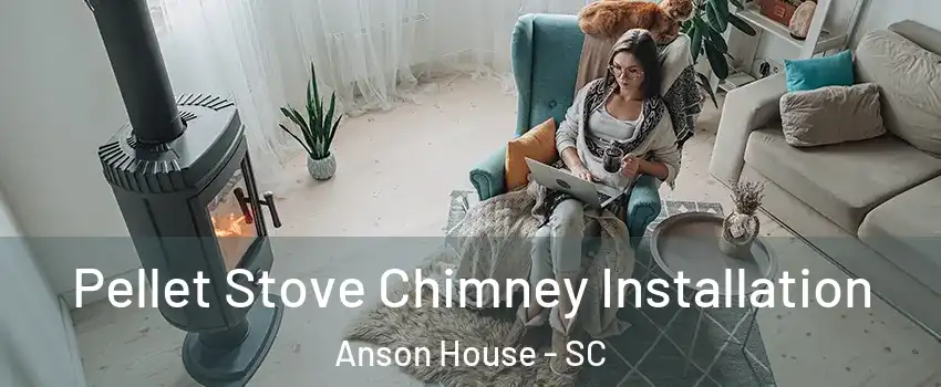 Pellet Stove Chimney Installation Anson House - SC