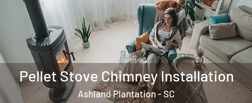 Pellet Stove Chimney Installation Ashland Plantation - SC