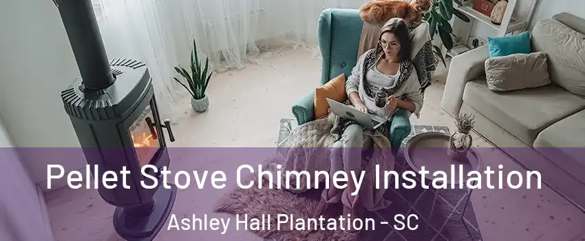 Pellet Stove Chimney Installation Ashley Hall Plantation - SC