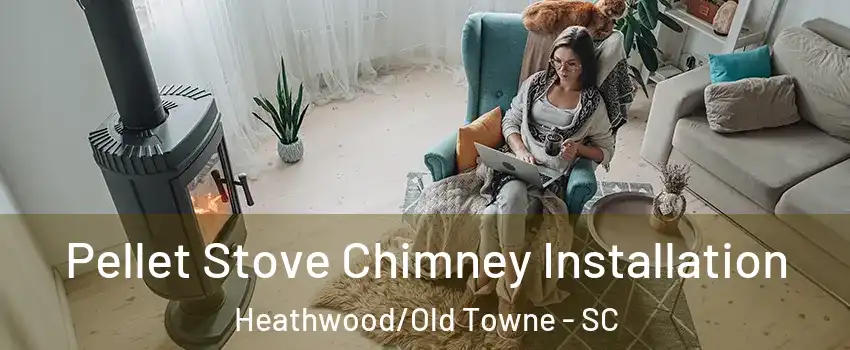 Pellet Stove Chimney Installation Heathwood/Old Towne - SC