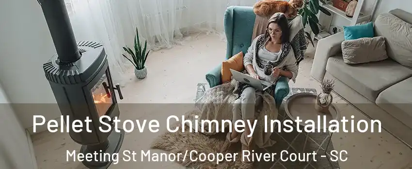 Pellet Stove Chimney Installation Meeting St Manor/Cooper River Court - SC