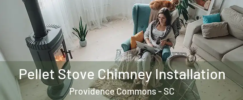 Pellet Stove Chimney Installation Providence Commons - SC