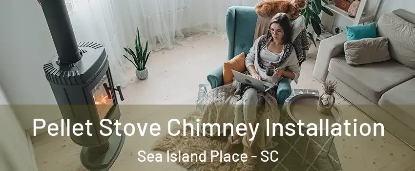 Pellet Stove Chimney Installation Sea Island Place - SC