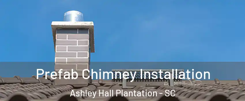 Prefab Chimney Installation Ashley Hall Plantation - SC