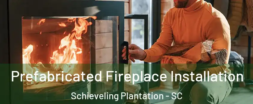 Prefabricated Fireplace Installation Schieveling Plantation - SC