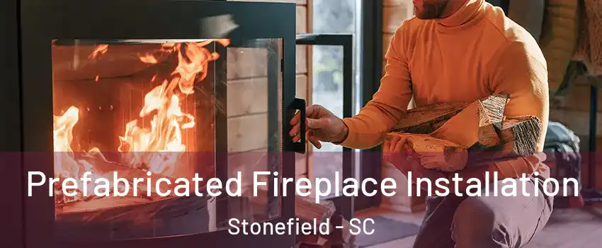 Prefabricated Fireplace Installation Stonefield - SC