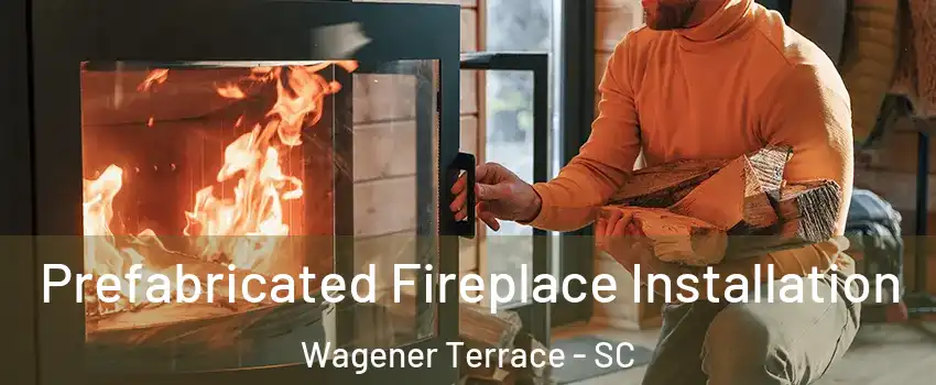 Prefabricated Fireplace Installation Wagener Terrace - SC