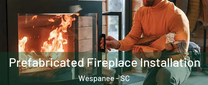 Prefabricated Fireplace Installation Wespanee - SC