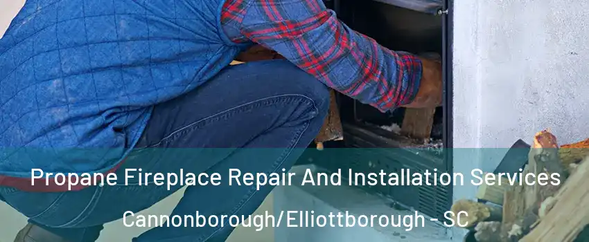 Propane Fireplace Repair And Installation Services Cannonborough/Elliottborough - SC