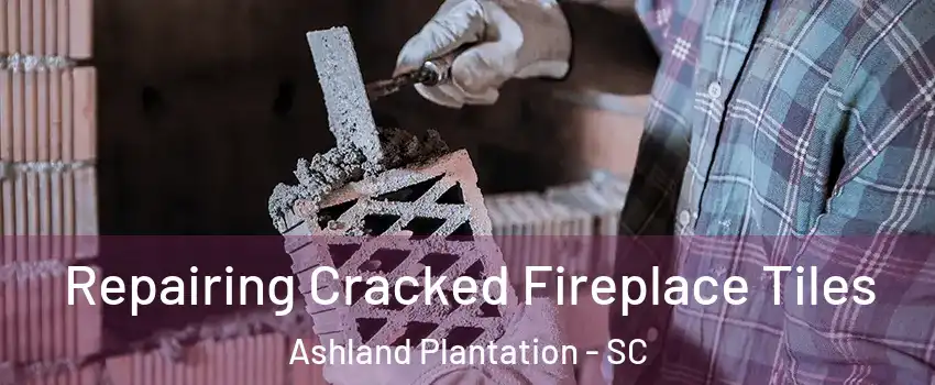 Repairing Cracked Fireplace Tiles Ashland Plantation - SC