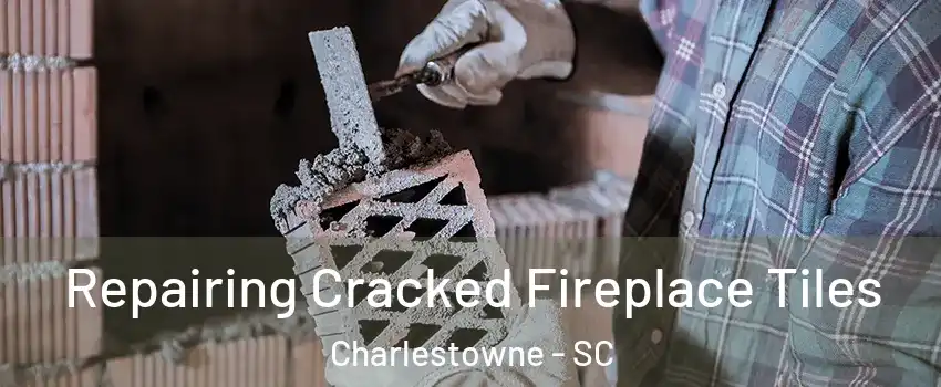 Repairing Cracked Fireplace Tiles Charlestowne - SC