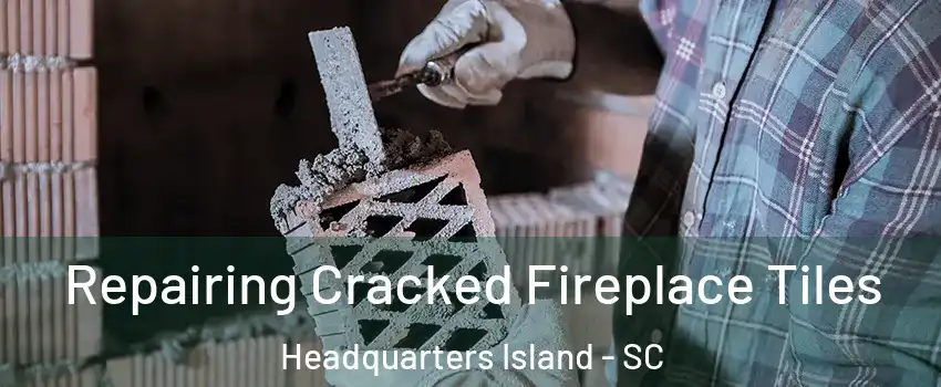 Repairing Cracked Fireplace Tiles Headquarters Island - SC