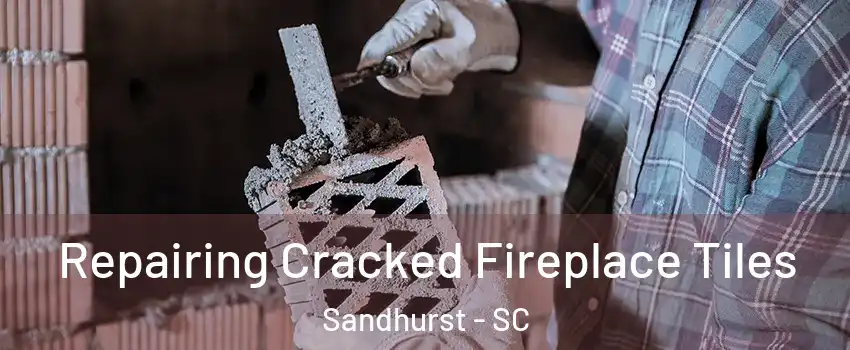 Repairing Cracked Fireplace Tiles Sandhurst - SC