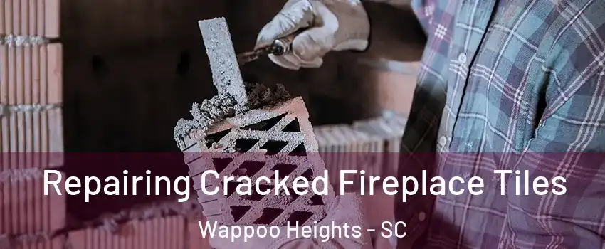 Repairing Cracked Fireplace Tiles Wappoo Heights - SC