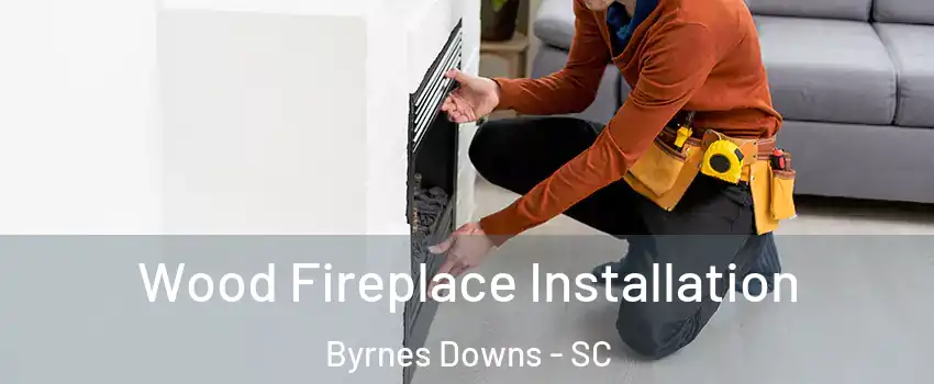 Wood Fireplace Installation Byrnes Downs - SC