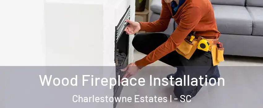 Wood Fireplace Installation Charlestowne Estates I - SC