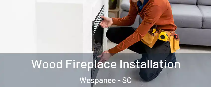 Wood Fireplace Installation Wespanee - SC