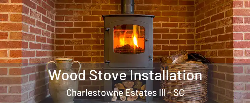 Wood Stove Installation Charlestowne Estates III - SC